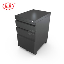 Mobile pedestal modern metal storage wheeled file cabinet